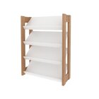 Sapateira Baixa Az1025  Amêndoa/branco