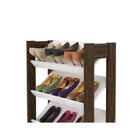 Sapateira Baixa Az  Branco/nogal