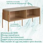 Sapateira Banco 93 Cm Pes Metal Oslo 28968 Artesano