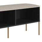 Sapateira Banco 93 Cm Pes Metal Oslo 28968 Artesano