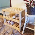 Sapateira Banco Aracaju Pequena 47x53x33 Em Madeira De Pinus