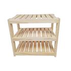 Sapateira Banco Aracaju Pequena 47x53x33 Em Madeira De Pinus