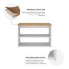 Sapateira Banco Calçadeira Para Quarto Com 2 Nichos Safira Br