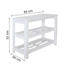 Sapateira Banco De Piso Para Closets E Quartos 8 Pares Sapato