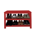 Sapateira Banco De Piso Para Closets E Quartos 8 Pares Sapato