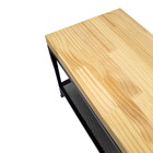 Sapateira Banco Estilo Industrial (Tam M) - Prateleira de Cha