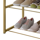 Sapateira Banco Estilo Industrial Com Tampo Em Mdp E Pratelei