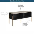 Sapateira Banco Estofado Oslo Artesano 93 Cm (largura) Em Mdp