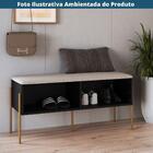 Sapateira Banco Estofado Oslo Artesano 93 Cm (largura) Em Mdp