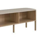 Sapateira Banco Estofado Oslo Artesano 93 Cm (largura) Mdp Ha