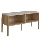 Sapateira Banco Estofado Oslo Artesano 93 Cm (largura) Mdp Ha