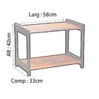 Sapateira Banco Industrial Imbuia