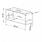 Sapateira Banco Multiuso Vermont  Vermont/preto