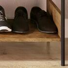 Sapateira Banco Vermont Carvalho E Preta