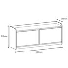 Sapateira Basculante 2 Portas Dália Branco