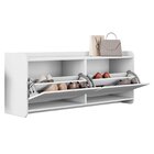 Sapateira Basculante 2 Portas Dália Branco