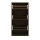 Sapateira Basculante Em Mdf Carvalho