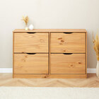 Sapateira Basculantes Madeira 24 Pares Basil - Madeirado