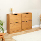 Sapateira Basculantes Madeira 24 Pares Basil - Madeirado