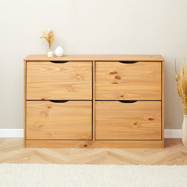 Sapateira Basculantes Madeira 24 Pares Basil - Madeirado