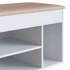 Sapateira Baú Tradicional Branca