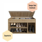 Sapateira Baú Tradicional Oak