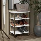 Sapateira Branca Tubo Ouro Velho Carraro