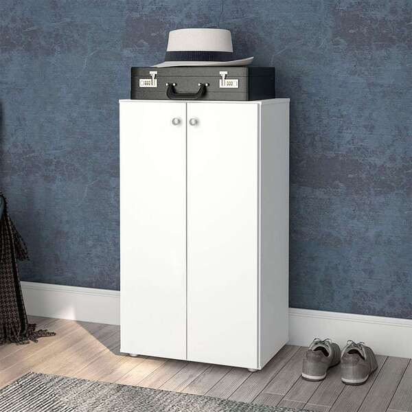 Sapateira Cajamar 2 Pt Branca 93 Cm