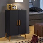 Sapateira Cali Multiuso Calçados Livros Preto