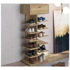 Sapateira Com 01 Gaveta E 12 Prateleiras Sp010 Completa Moveis