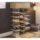 Sapateira Com 01 Gaveta E 15 Prateleiras Sp020 Completa Moveis