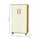 Sapateira Com 2 Portas Filadélfia Pérola Freijó