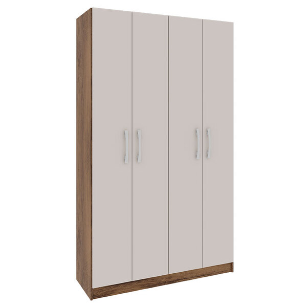 Sapateira Com 4 Portas Floresta-rodial - Nature / Off White