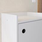 Sapateira Com Assento Retro Shoes - Jm3 Branco