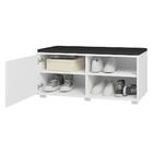 Sapateira Com Banco 1 Porta Multimóveis Cr35043 Branca