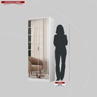 Sapateira Com Espelho 1 Gaveta 2 Portas Grife Branca