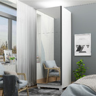 Sapateira Com Espelho 1 Porta Gold Branca - Gelius