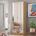 Sapateira Com Espelho 2 Portas 01 Gaveta Grife  Amendola