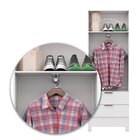 Sapateira Com Espelho 2 Portas 2 Gaveta Com Pés Clara Plus