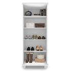 Sapateira Com Espelho Branco Londres Luapa