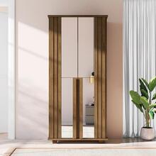 Sapateira Com Espelho Lausanne Cinamomo