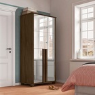 Sapateira Com Espelho Requinte Freijó - Rv Móveis