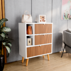 Sapateira Com Gaveta E Nichos Classic - Jm3 Móveis Branco/rip