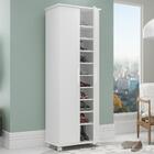 Sapateira Com Rodízios 2 Portas Multimóveis Cr35050 Branca