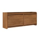 Sapateira Dália 2 Portas Basculantes 130cm Cedro