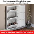 Sapateira De Aço 50 Cm Com 3 Portas Com Abertura Simultânea N