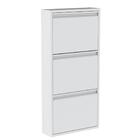 Sapateira De Aço 50 Cm Com 3 Portas Com Abertura Simultânea N