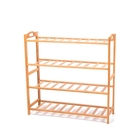 Sapateira De Bambu 24 Sapatos Com 4 Prateleiras 12 Pares Orga