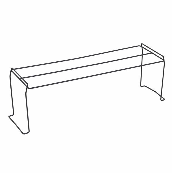 Sapateira De Chão 3 pares - Empilhável - Black -  C. 56 x L. 18 x A. 21 cm