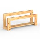 Sapateira De Chão De Madeira - Pinus